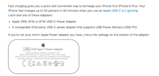 iphone x充电器