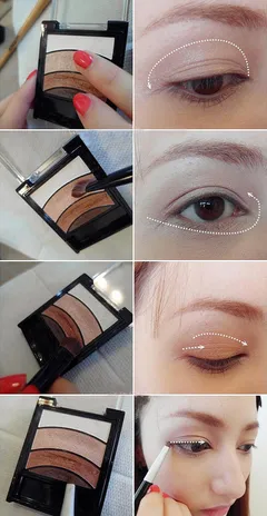 混血儿大眼妆的画法步骤 打造专属超萌眼妆