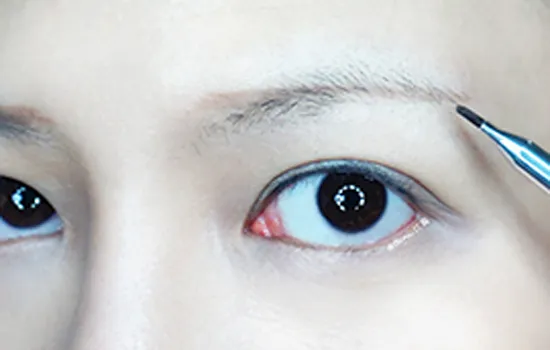 男士眉毛的画法详细图解 平眉变身温柔小哥哥