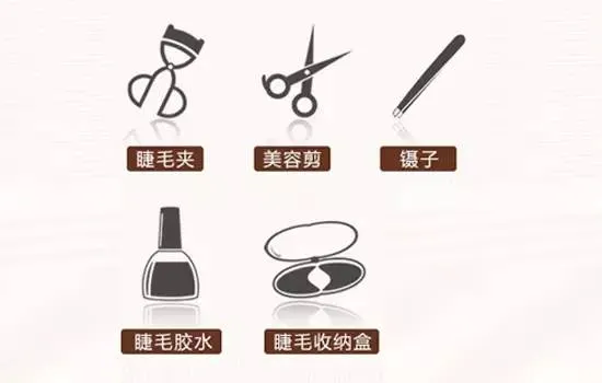 假睫毛怎么贴图解 戴假睫毛详细图解教程