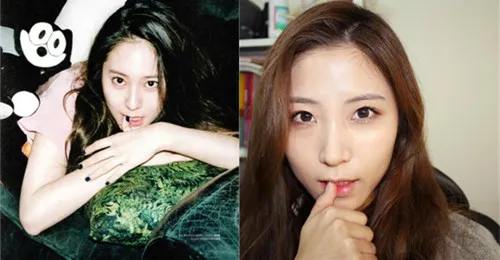 F(x)郑秀晶裸妆化妆步骤 轻松打造韩系咬