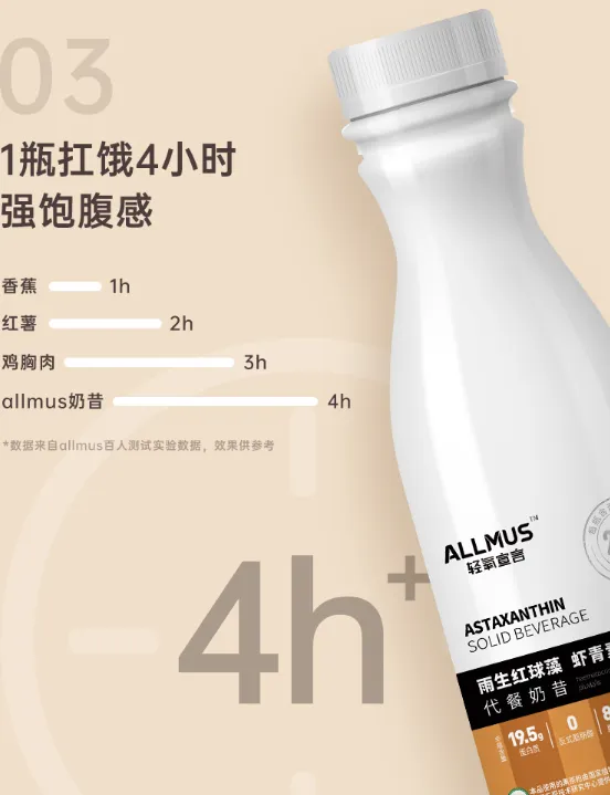 allmus虾青素奶昔好不好？allmus虾青素奶昔怎么样