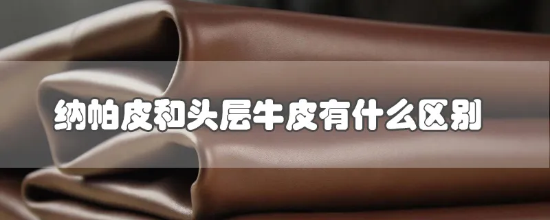 纳帕皮和头层牛皮有什么区别