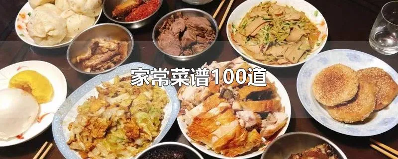家常菜谱100道