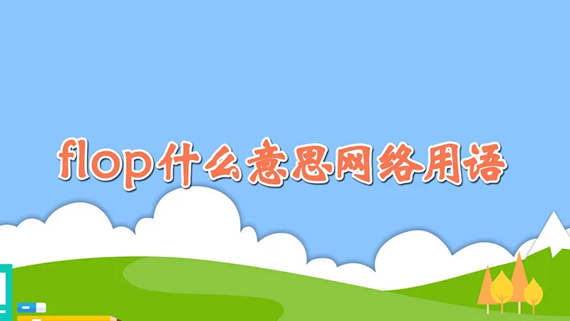 flop什么意思网络用语