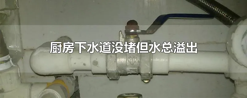 厨房下水道没堵但水总溢出