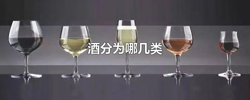 酒分为哪几类