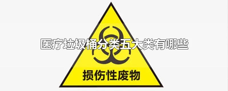 医疗垃圾桶分类五大类有哪些