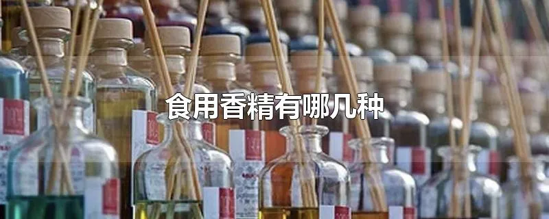 食用香精有哪几种