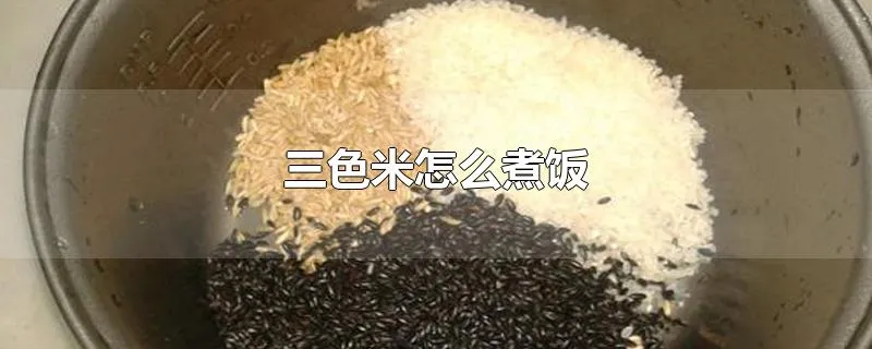 三色米怎么煮饭