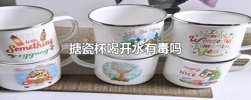 搪瓷杯喝开水有毒吗