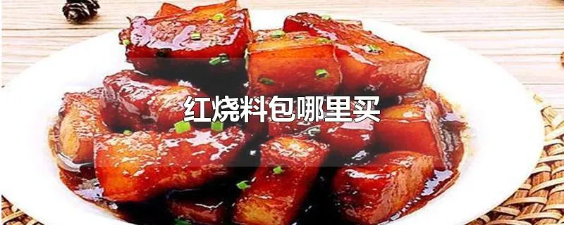 红烧料包哪里买