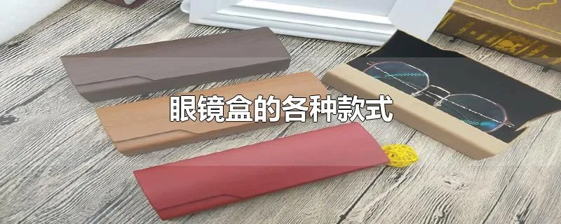 眼镜盒的各种款式