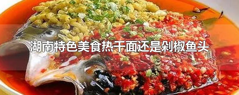 湖南特色美食热干面还是剁椒鱼头