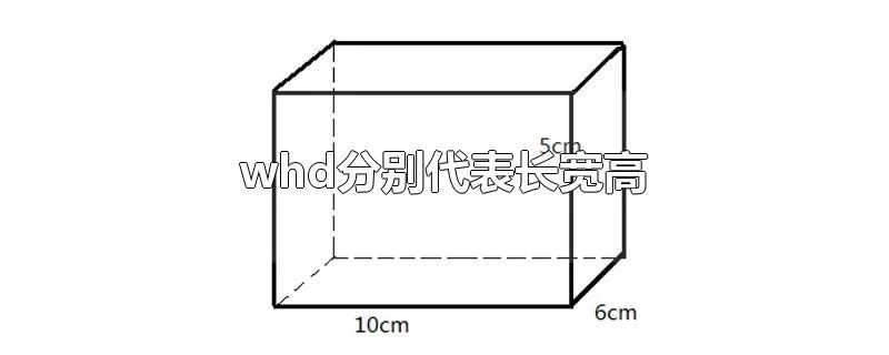 whd分别代表长宽高