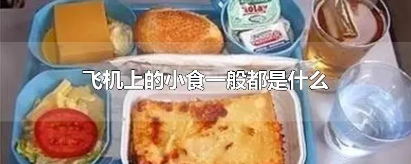 飞机上的小食一般都是什么