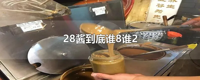 28酱到底谁8谁2