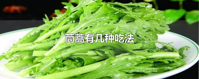 茼蒿有几种吃法