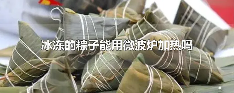 冰冻的粽子能用微波炉加热吗