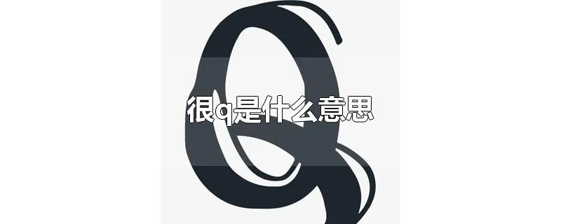 很q是什么意思