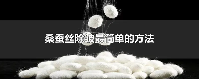 桑蚕丝除皱最简单的方法