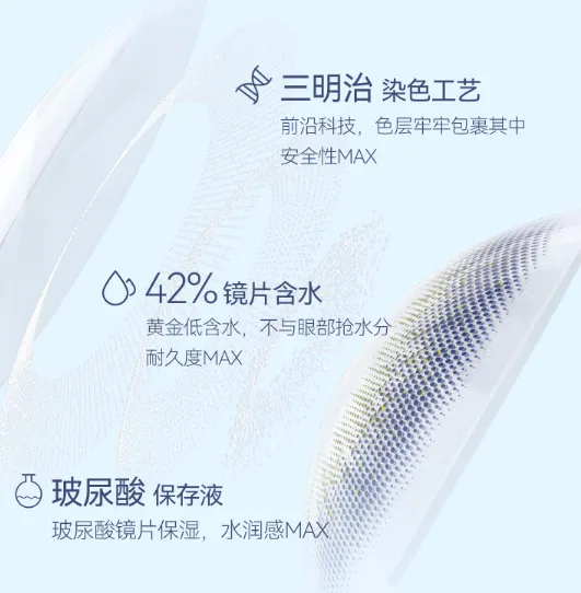 可啦啦日抛美瞳好不好