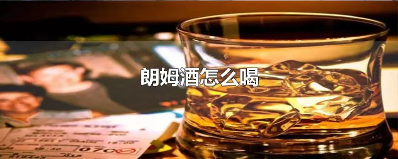 朗姆酒怎么喝