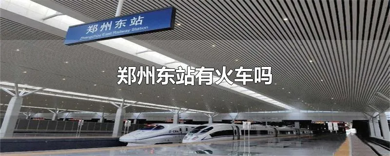 郑州东站有火车吗