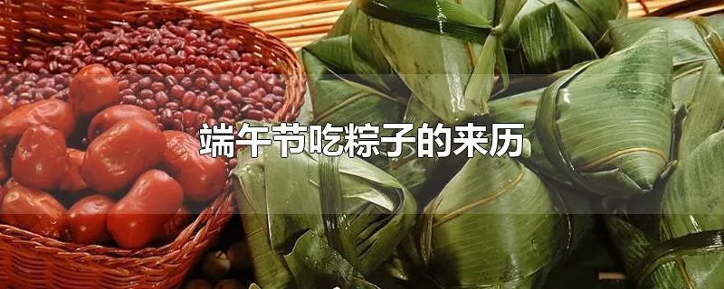 端午节吃粽子的来历