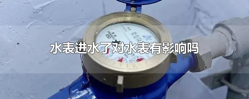 水表进水了对水表有影响吗