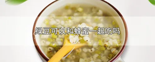 绿豆可以和蜂蜜一起吃吗