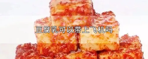 豆腐乳可以带上飞机吗