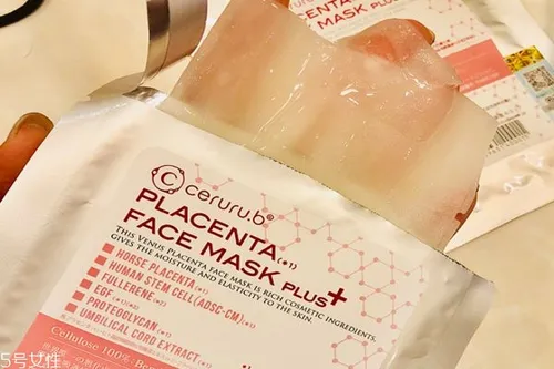 ceruru面膜怎么样 日本ceruru.b脐带血面膜