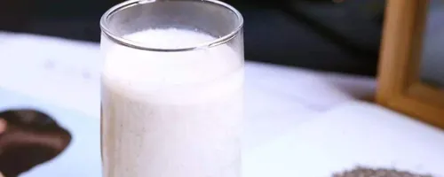 奇亚籽泡牛奶正确吃法