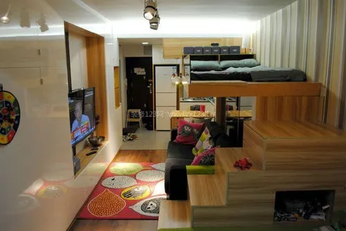昆明单身公寓设计 别样的独自生活空间 (超小户型装修)