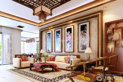中式客厅装饰画选择 传统与创意的结合 (