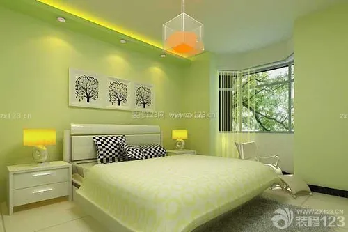 卧室颜色搭配效果图 不同色彩生活 (卧室