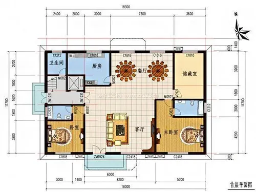 农村别墅设计图 悠闲自在的生活态度 (农