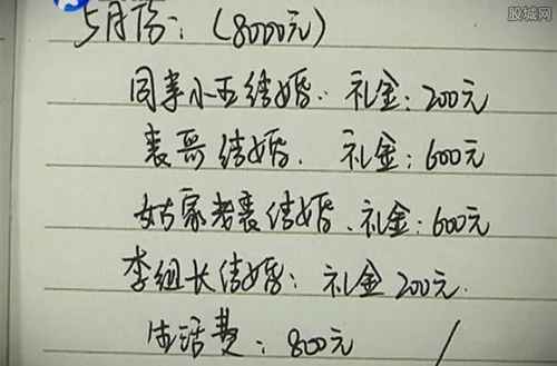 遗落账本看哭网友