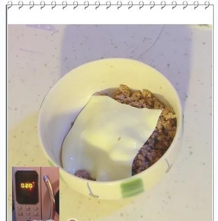 猫咪自制美食之牛肉芝士饭的完全图解版 