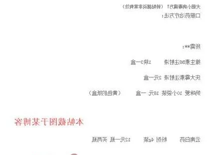 关于细小病毒的偏方和想法