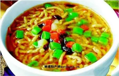 豆面抿尖-平遥县特产豆面抿尖