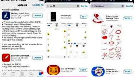 首批为 iOS 10 设计的软件已上架App Store