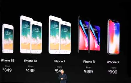 iphoneX售价高达一万元 成本价曝光竟不到
