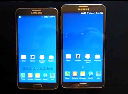 三星Galaxy Note 3 Neo谍照曝光 后壳采用人造皮革材质