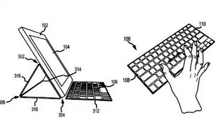 苹果研发出最新专利 ipad保护套+多点触控键盘