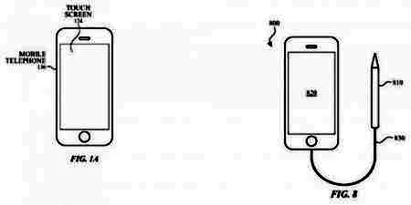 苹果曝光新专利 Apple Pencil将支持iPhone手机