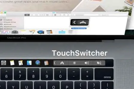 这款小软件可以让你在TouchBar上切换应用