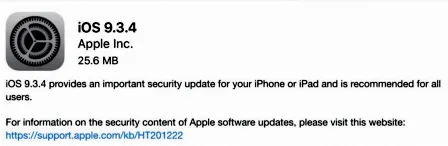 iOS9.3.4好不好 iOS9.3.4出现新问题如何解决