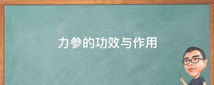 力参的功效与作用,力参的功效与作用价格